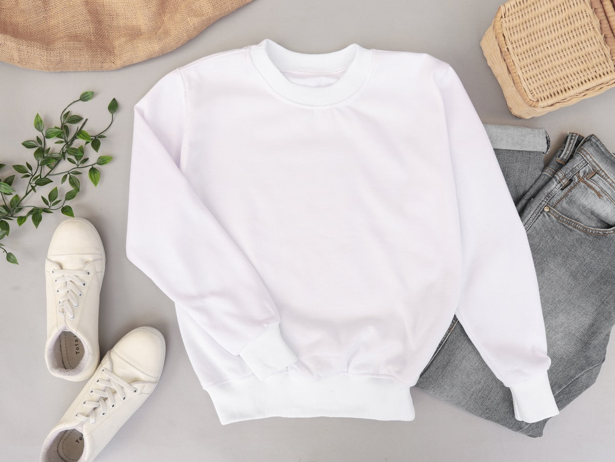 Merino Crew Knit — Storm Grey — Outlet Paris premium fashion