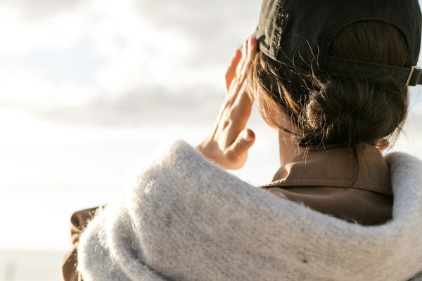 Cashmere Scarf — Charcoal