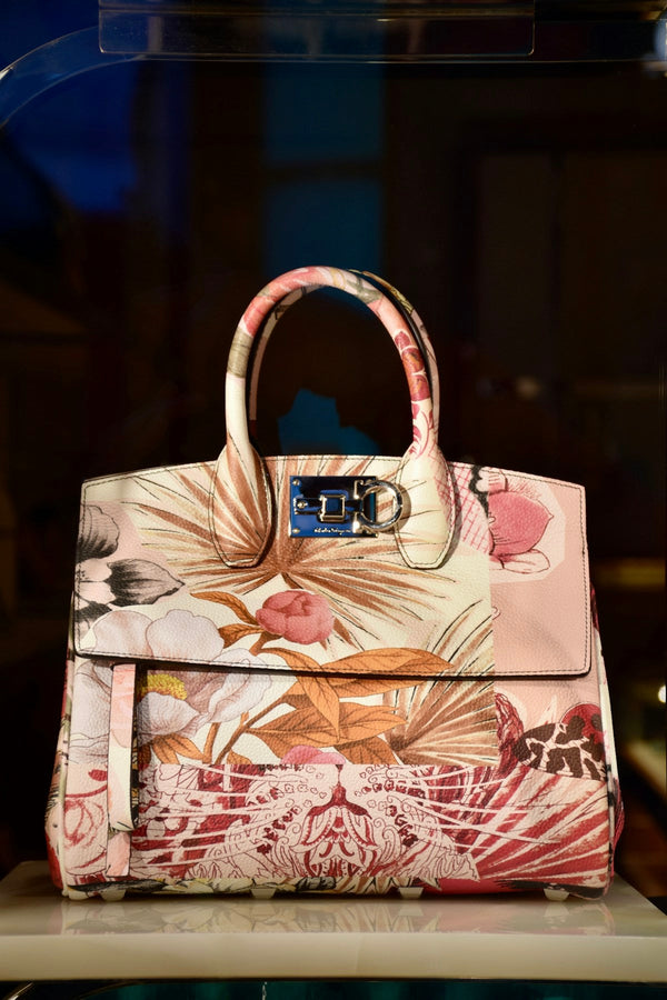 Leather Tote — Cognac — Outlet Paris premium fashion
